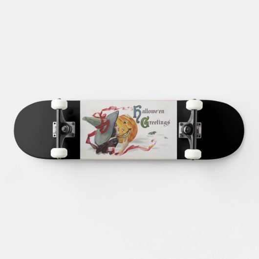 The Witch's Kiss: een Jack of Lantern op Halloween Persoonlijk Skateboard (Horizontaal)