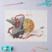 The Witch's Kiss: een Jack of Lantern op Halloween Tissuepapier (Craft)