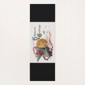 The Witch's Kiss: een Jack of Lantern op Halloween Yogamat (Achterkant)