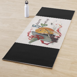 The Witch's Kiss: een Jack of Lantern op Halloween Yogamat