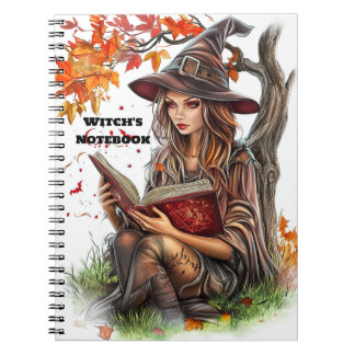 The witch's notebook.A great Halloween gift Notitieboek