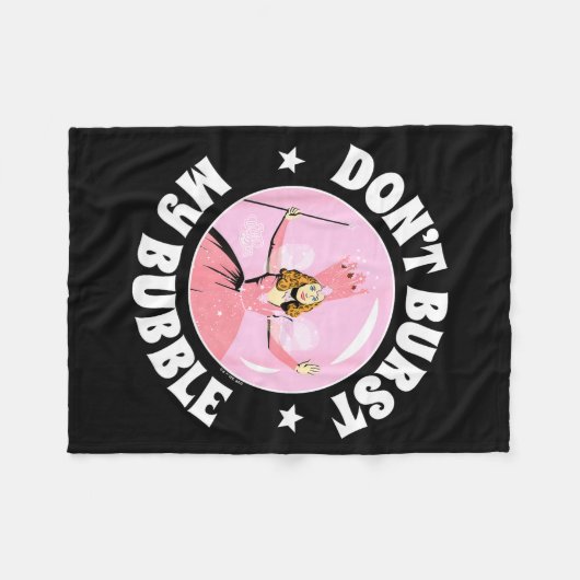 The Wizard Of Oz - Don't Burst My Bubble  Fleece Deken (Voorkant (Horizontaal))