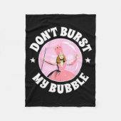 The Wizard Of Oz - Don't Burst My Bubble  Fleece Deken (Voorkant)