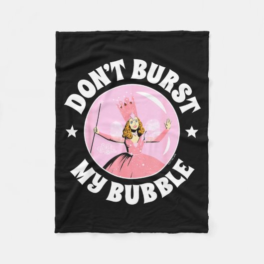 The Wizard Of Oz - Don't Burst My Bubble  Fleece Deken (Voorkant)