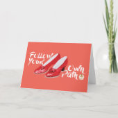 The Wizard Of Oz™ | Follow Your Own Path Kaart (Voorkant)