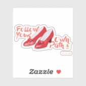 The Wizard Of Oz™ | Follow Your Own Path Sticker (Vel)