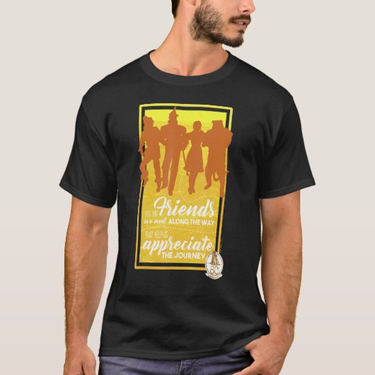 The Wizard of Oz Group The Friends We Met Along Th T-shirt (Voorkant)
