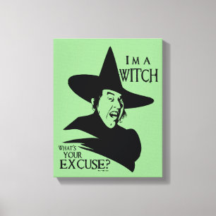 The Wizard Of Oz™ I'm A Witch Canvas Afdruk