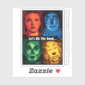The Wizard Of Oz™ | Let's Hit The Road Sticker (Vel)