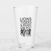 The Wizard Of Oz™ | Lions Tigers & Bears Oh My! Glas (Voorkant)