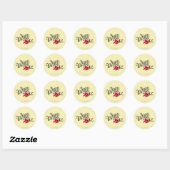 The Wizard Of Oz™ Logo Ronde Sticker (Vel)