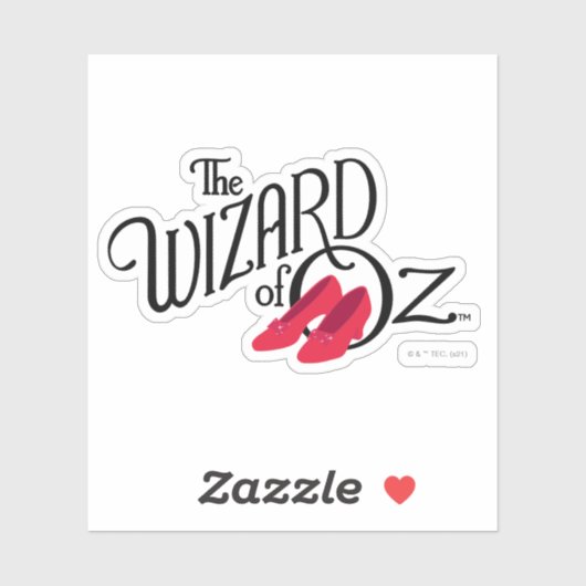 The Wizard Of Oz™ Logo Sticker (Vel)