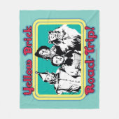 The Wizard Of Oz™ | Yellow Brick Road-Trip! Fleece Deken (Voorkant)