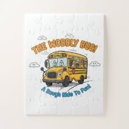 The Wobbly Bus! A Rough Ride To Fun! Legpuzzel