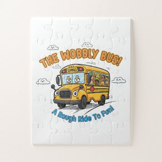 The Wobbly Bus! A Rough Ride To Fun! Legpuzzel (Verticaal)