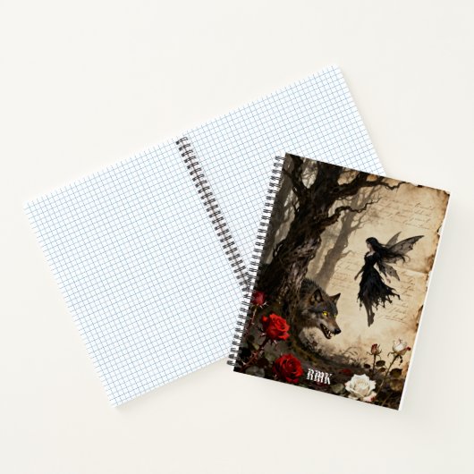 The Wolf and The Fairy Notitieboek (Binnen)