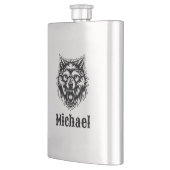 The Wolf Personalized Flacon (Links)