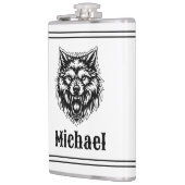 The Wolf Personalized Heupfles (Links)