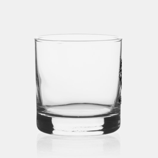 The Wolf Personalized Whisky Glas (Rechts)