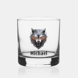 The Wolf Personalized Whisky Glas