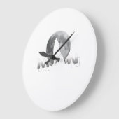 the wolf`s cry under the full moon grote klok (Hoek)