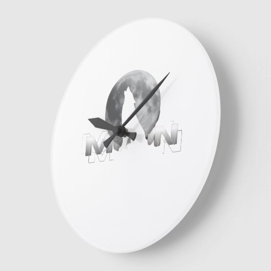 the wolf`s cry under the full moon grote klok (Hoek)