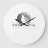 the wolf`s cry under the full moon grote klok (Voorkant)