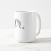 the wolf`s cry under the full moon koffiemok (Voorkant rechts)