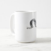 the wolf`s cry under the full moon koffiemok (Voorkant links)