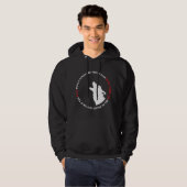 The wolf would always be the villain hoodie (Voorkant volledig)
