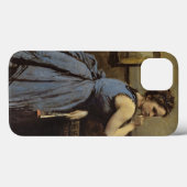 The Woman in Blue Case-Mate iPhone Case (Achterkant (horizontaal))
