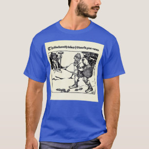 The Wonder Clock Howard Pyle 1915 0331 The Blacksm T-shirt