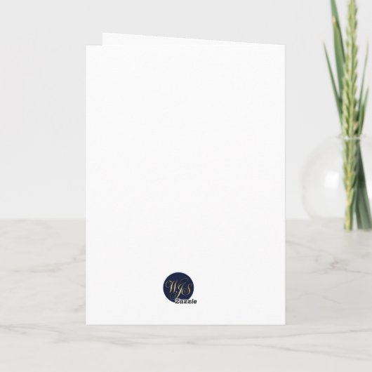 The Wonder of Christmas card Kaart (Achterkant)