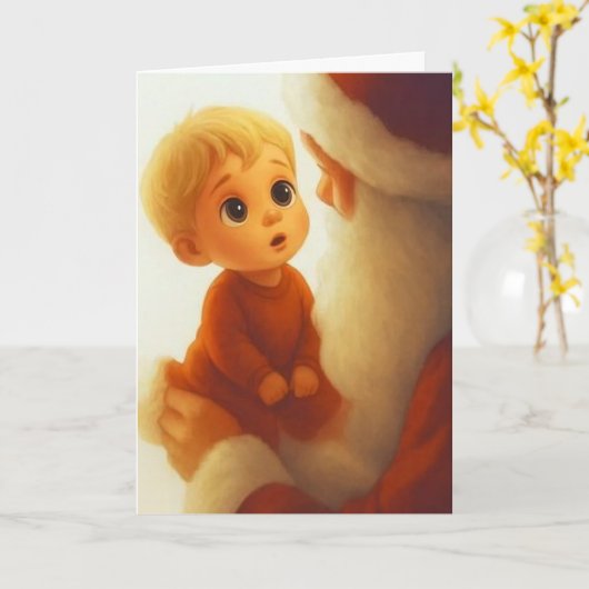 The Wonder of Christmas card Kaart (Gele Bloem)