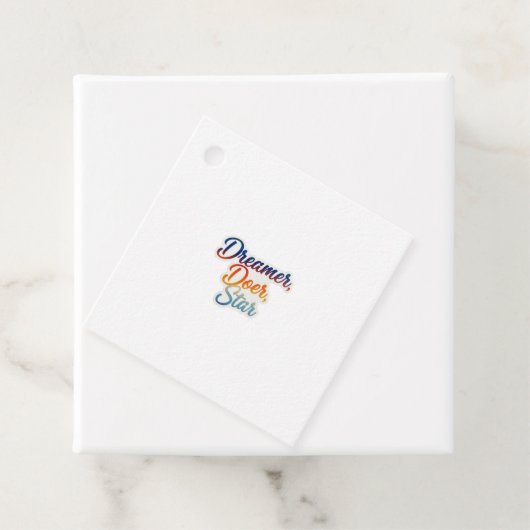 The Wonder Years Bedankjes Labels (In situ)