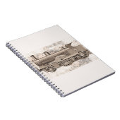 The wonderful age of steam locomotion notitieboek (Rechterzijde)