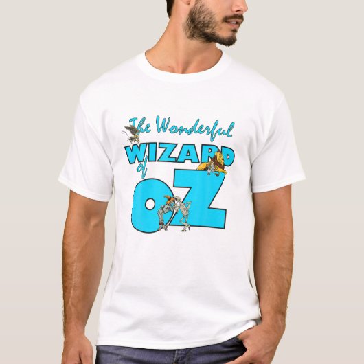 The Wonderful Wizard Of OZ Dorothy Tinman Cowardly T-shirt (Voorkant)