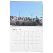 The Wonderful World of Wind Turbines Wall Calendar Kalender (Feb 2026)