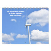 The Wonderful World of Wind Turbines Wall Calendar Kalender (Hoes)