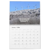 The Wonderful World of Wind Turbines Wall Calendar Kalender (Jan 2026)