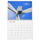 The Wonderful World of Wind Turbines Wall Calendar Kalender (Mar 2027)