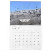 The Wonderful World of Wind Turbines Wall Calendar Kalender (Jan 2027)