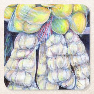 The Wonders of the Wet Markets, Singapore Kartonnen Onderzetters