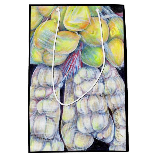 The Wonders of the Wet Markets, Singapore Medium Cadeauzakje (Voorkant)