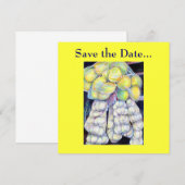 The Wonders of the Wet Markets, Singapore Save The Date (Voorkant / Achterkant)