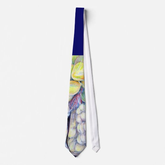 The Wonders of the Wet Markets, Singapore Stropdas (Voorkant)