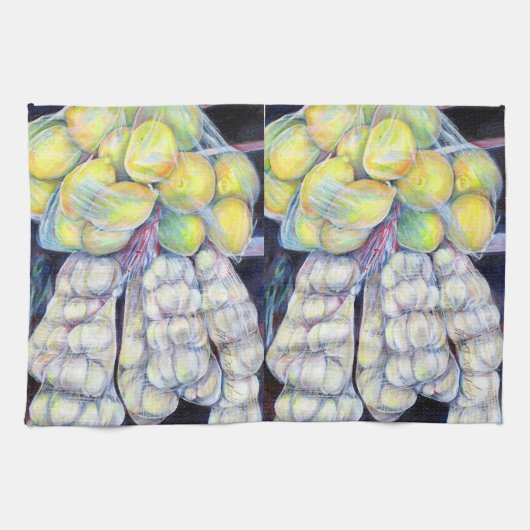 The Wonders of the Wet Markets, Singapore Theedoek (Horizontaal)