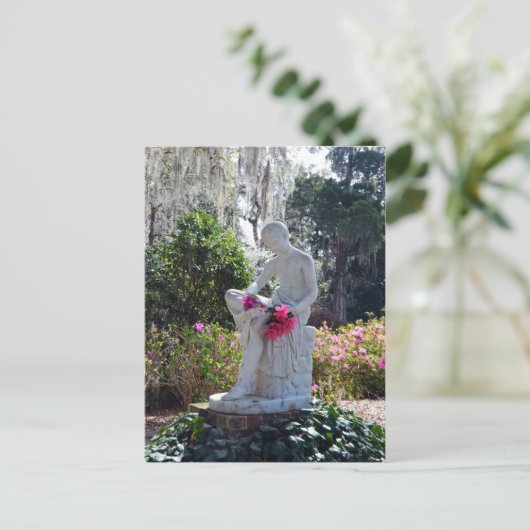 The Wood Nymph, Middleton Place, South Carolina Briefkaart (Staand voorkant)