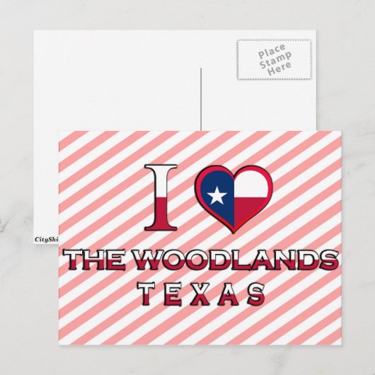 The Woodlands Briefkaart (Voorkant / Achterkant)