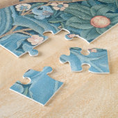 The Woodpecker Tapestry, detail van de houtpeckers Legpuzzel (Zijkant)